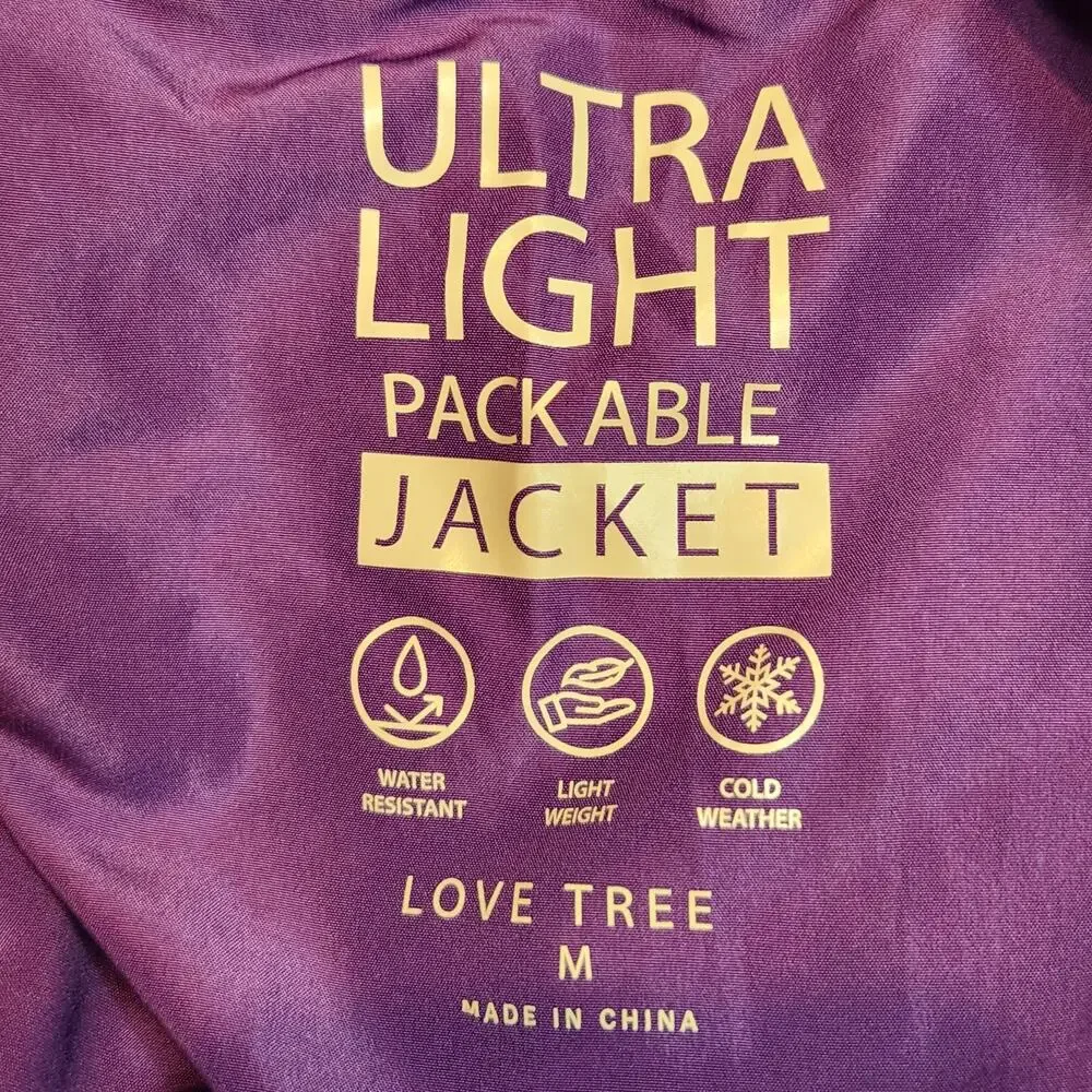 Love Tree purple packable